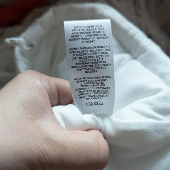 Thread & Supply White Floral Quilted Puffer Vest Purple/Cream - Medium - Picture 10 of 10